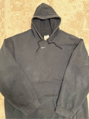 Nike center swoosh hoodie rare 90s